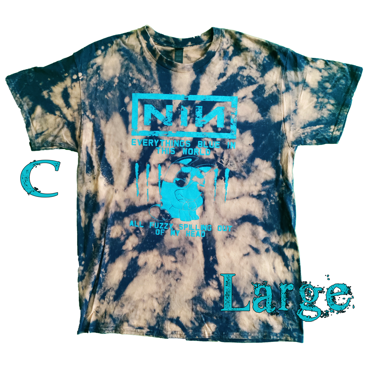 Tie Dye Bluey NIN